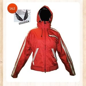 MONIX WOMENS SNOWBOARD JACKET JUMP JAPAN RED XS JK12